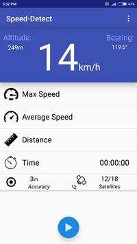 Speed-Detect Speedometer screenshot 2