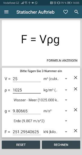 Mathematische & Physikalische Berechnungen screenshot 7
