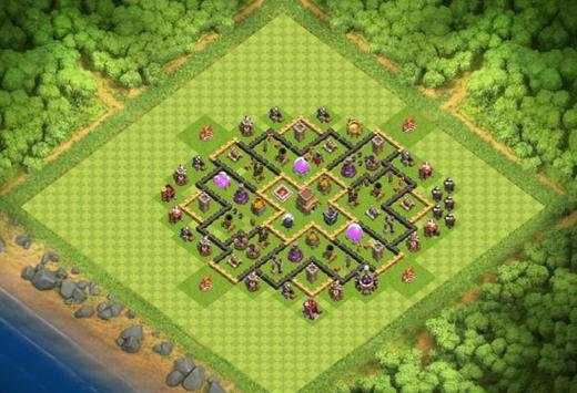 Best Maps COC TH 8 screenshot 3
