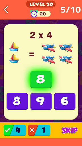 Math Duel: Two Player Math Game screenshot 3