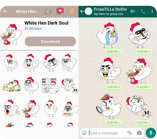 🐦Cute Bird Stickers - WAStickerApps screenshot 4