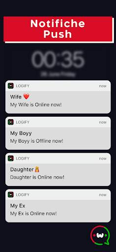 logify ultimo accesso WhatsApp screenshot 4