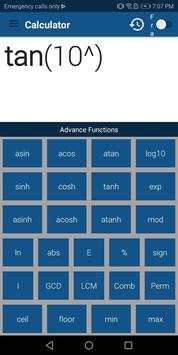 Scientific Calculator & Math Calculator Free 1 تصوير الشاشة