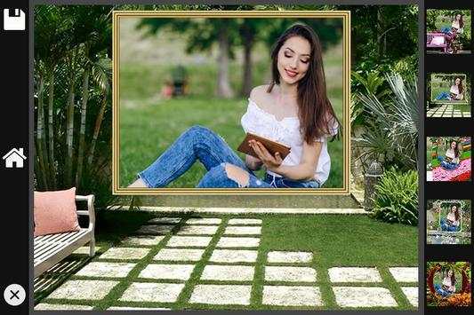 Garden Photo Frame 4 تصوير الشاشة