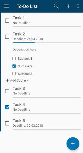 Todo List  (Privacy Friendly) screenshot 1