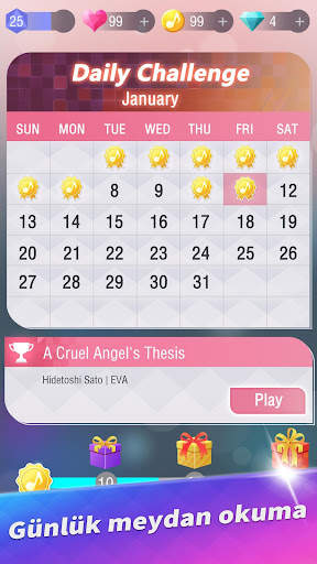 Anime Tiles: Piano Tiles 3 screenshot 4