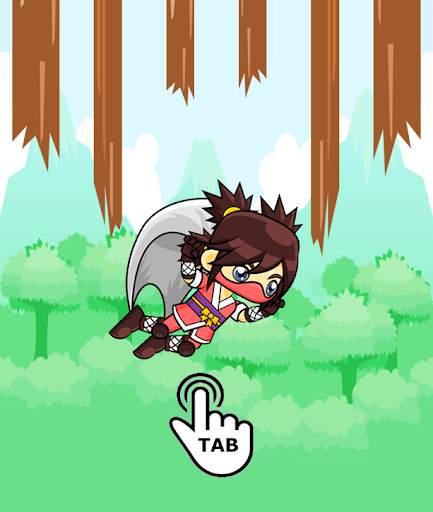 Flappy Ninja screenshot 1