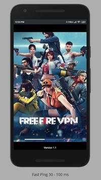 Free Fire VPN - Anti Lag Gaming screenshot 1