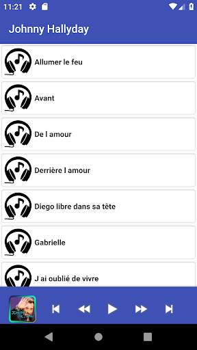 Johnny Hallyday Chanson 2019 screenshot 2