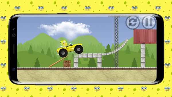 Car climb racing - Spongbob screenshot 2