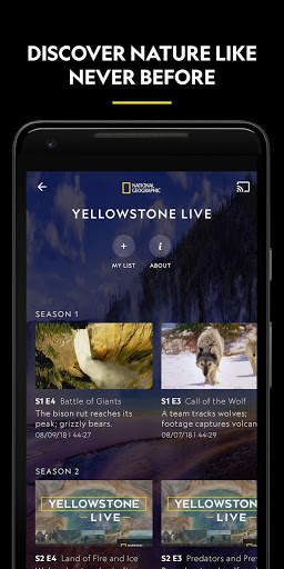 Nat Geo TV: Live & On Demand screenshot 1
