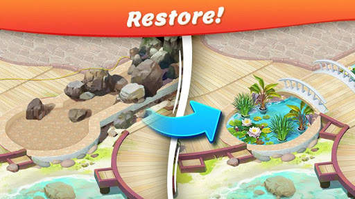 Tropical Forest: Match 3 Story स्क्रीनशॉट 1
