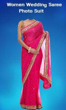 Women Wedding Saree Photo Suit 1 تصوير الشاشة