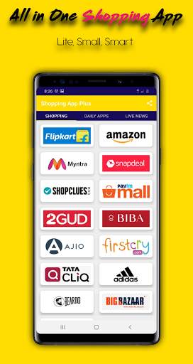 EzyKart-Shopping App For Flipkart, Amazon, Myntra screenshot 1