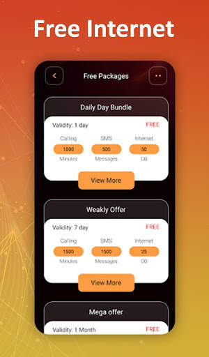 Free Internet Data All Network - Free Wifi screenshot 1