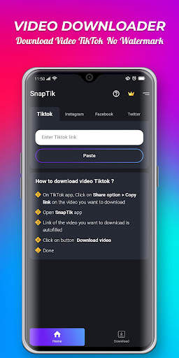 SnapTik - TT Video Downloader स्क्रीनशॉट 2