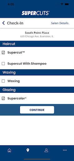 Supercuts Online Check-in screenshot 3