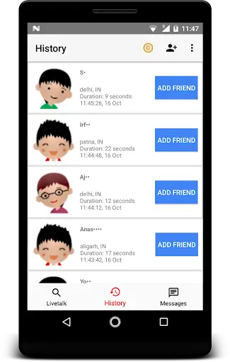 Livetalk - Live Video Chat скриншот 3