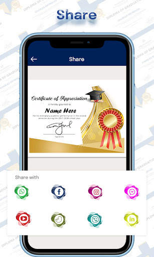 Certificate Maker and creator screenshot 6