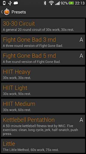Impetus Interval Timer screenshot 8