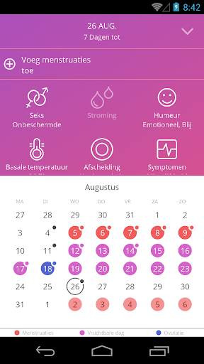 Ovu gratis cyclus volgsysteem screenshot 2