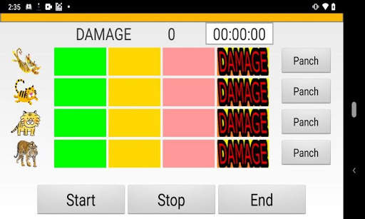 Android App  A tiger game screenshot 2