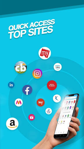 Hindustan Browser- Indian Browser Fast & Secure screenshot 3