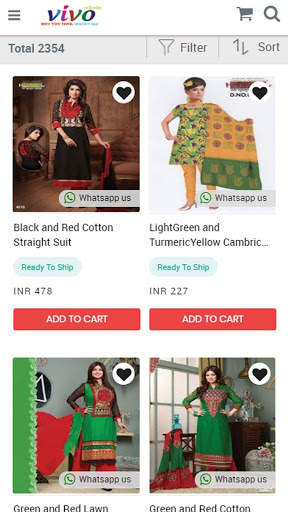 Vivo fashions screenshot 2