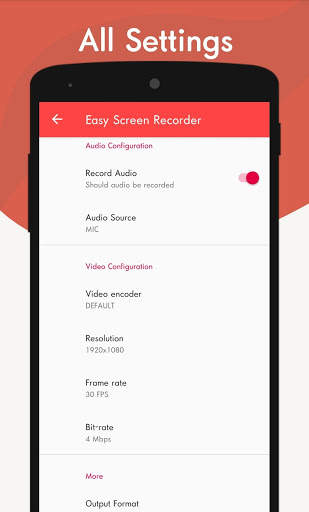 Easy Screen Recorder & Video Capture - HD | FHD screenshot 2