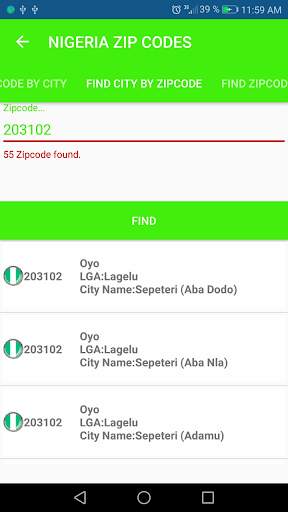 NIGERIA POSTCODES screenshot 4