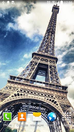 Rainy Paris Live Wallpaper screenshot 3