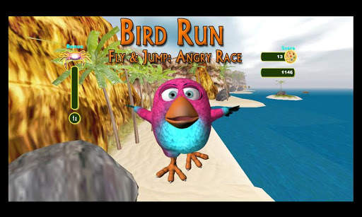Burung Run, Fly & Jump: Balap Angry screenshot 3