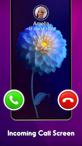 Call Screen: Color Call Themes 6 تصوير الشاشة