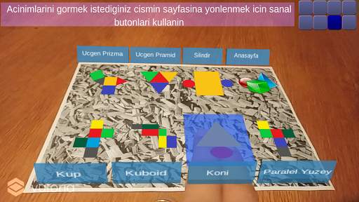 Augmented Reality 3D Geometry Education (Arge3D) скриншот 1