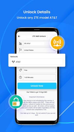 SIM Network Unlock for ZTE screenshot 3