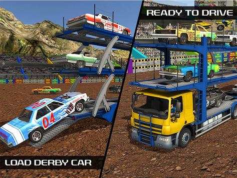 Derby Car Transport Truck Sim screenshot 13