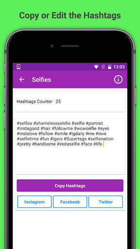 Hashtag Supertags screenshot 2