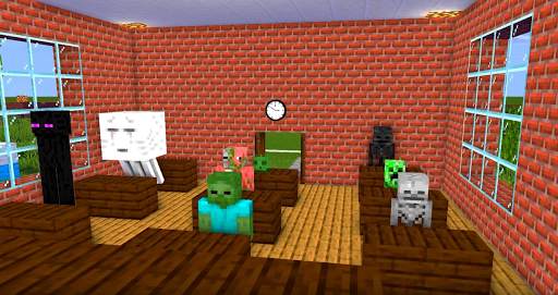 Monster School Mod for MCPE screenshot 3