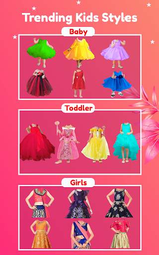 Prettify - Girl Kids Photo Editing, Photo Suit app screenshot 3