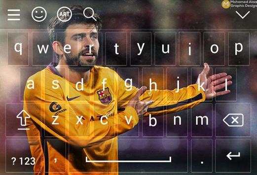 Keyboard For Fc Barcelona 2018 screenshot 4