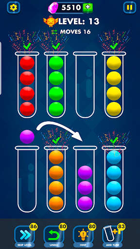 Ball Sort: Color Puzzle Games screenshot 4