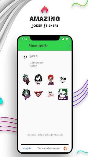 WAStickerApps - Joker Stickers For Whatsapp screenshot 5