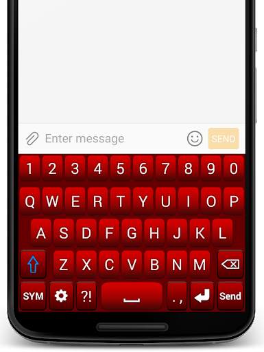 Red Keyboard 2 تصوير الشاشة