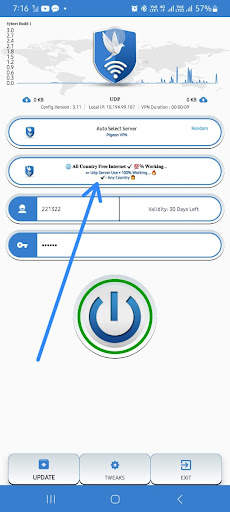 PIGEON VPN screenshot 1