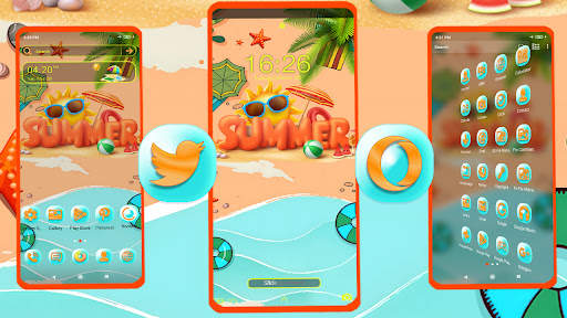 Summer Theme Launcher screenshot 3