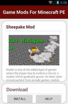 Game Mods For Minecraft PE screenshot 3