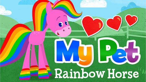 My Pet Rainbow Horse for Kids screenshot 2