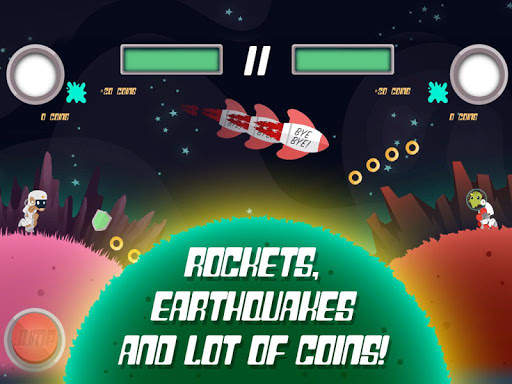 Planet Rider - 2 player Runner screenshot 3