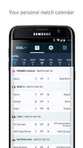 Goal  for Samsung screenshot 2