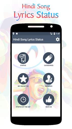 Hindi Song Lyrics Status screenshot 2